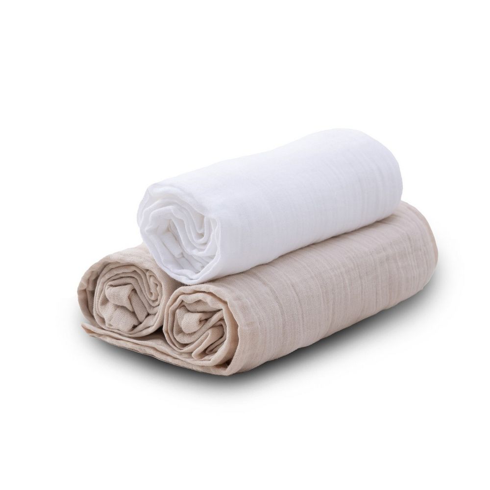 PIELUCHA MUSLIN 3 PAK 70X80