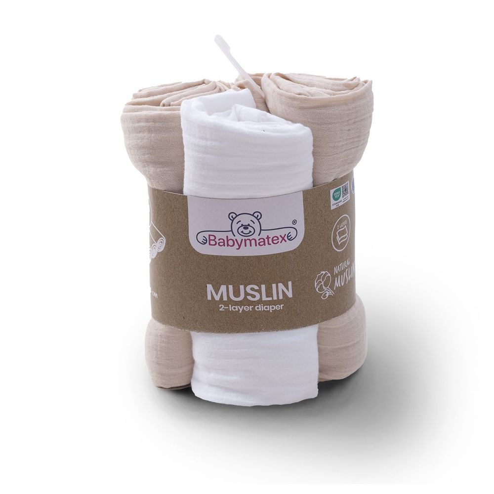 PIELUCHA MUSLIN 3 PAK 70X80