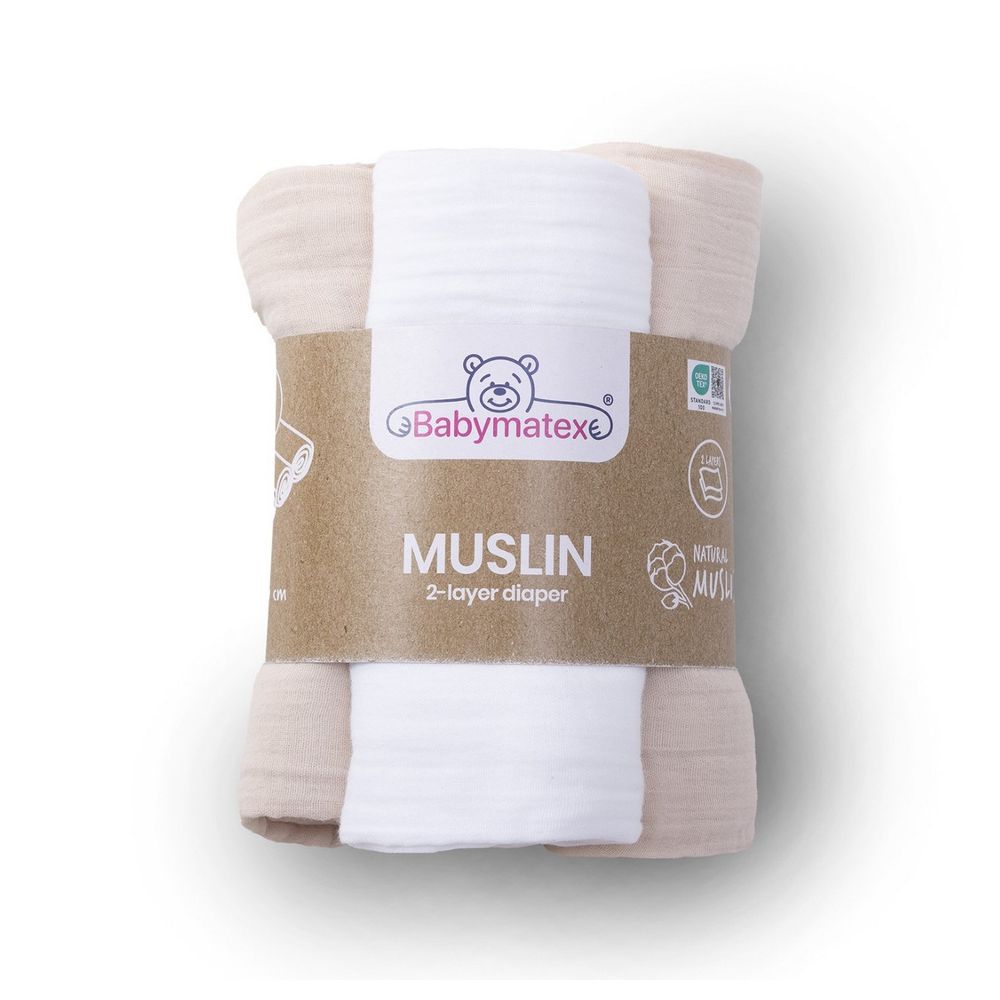 PIELUCHA MUSLIN 3 PAK 70X80