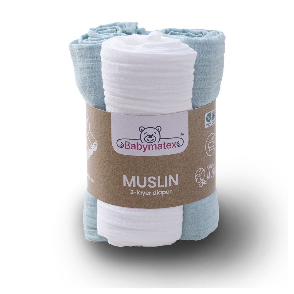 PIELUCHA MUSLIN 3 PAK 70X80