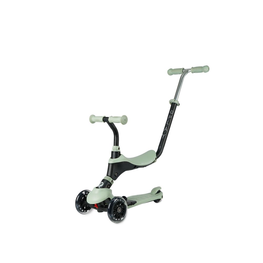 Paspirtukas Qplay Hulajnoga Sema Pro 3w1, Green