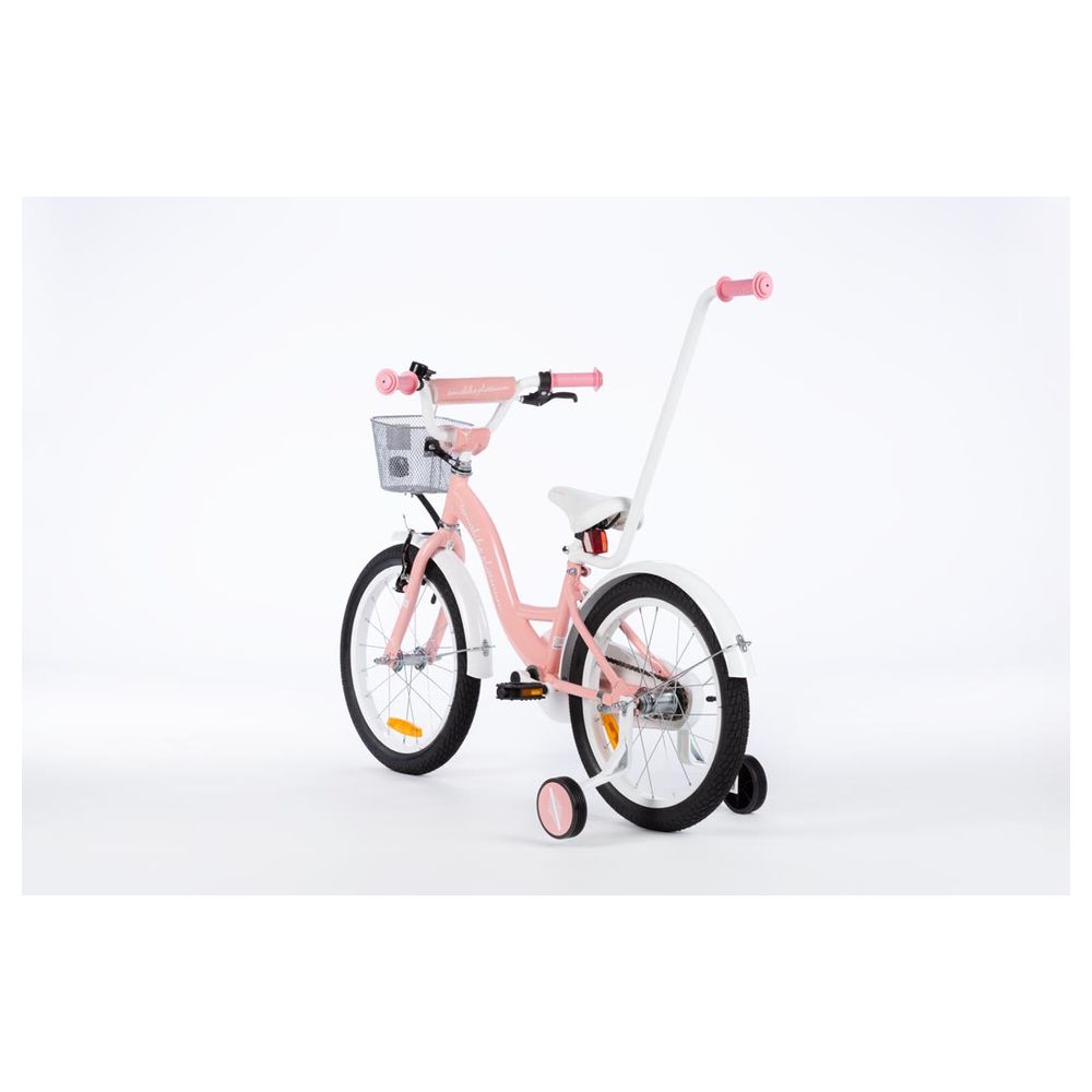 Dviratis - XXV - TOMABIKE 18" - PLATININIS - ŠVIESIAI ROŽINIS