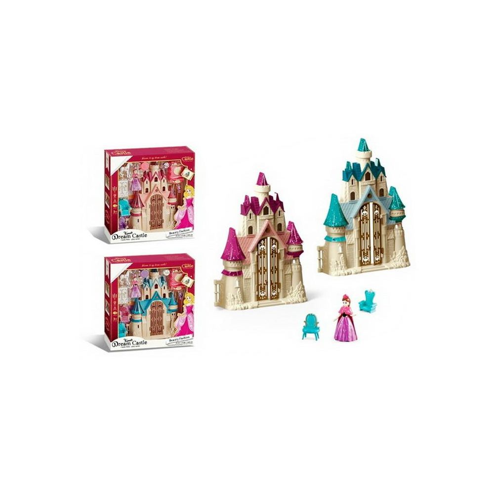 Plastikinė pilis su princese 01853