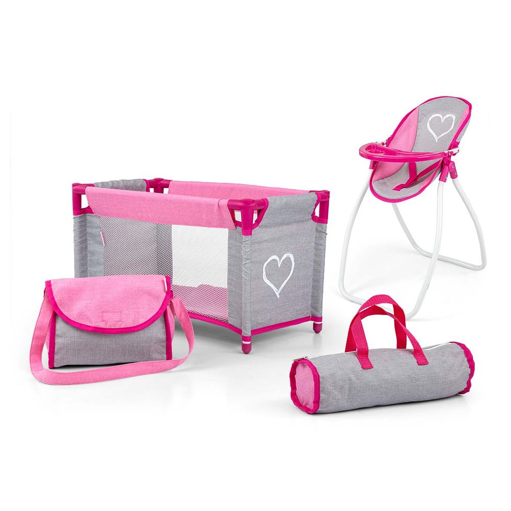 Lėlės priedų rinkinys - 4754 / 8192 - ELSA - PINK