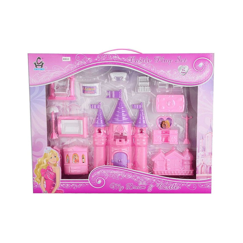 Plastikinė pilis 24176 CASTLE SET 15 EL