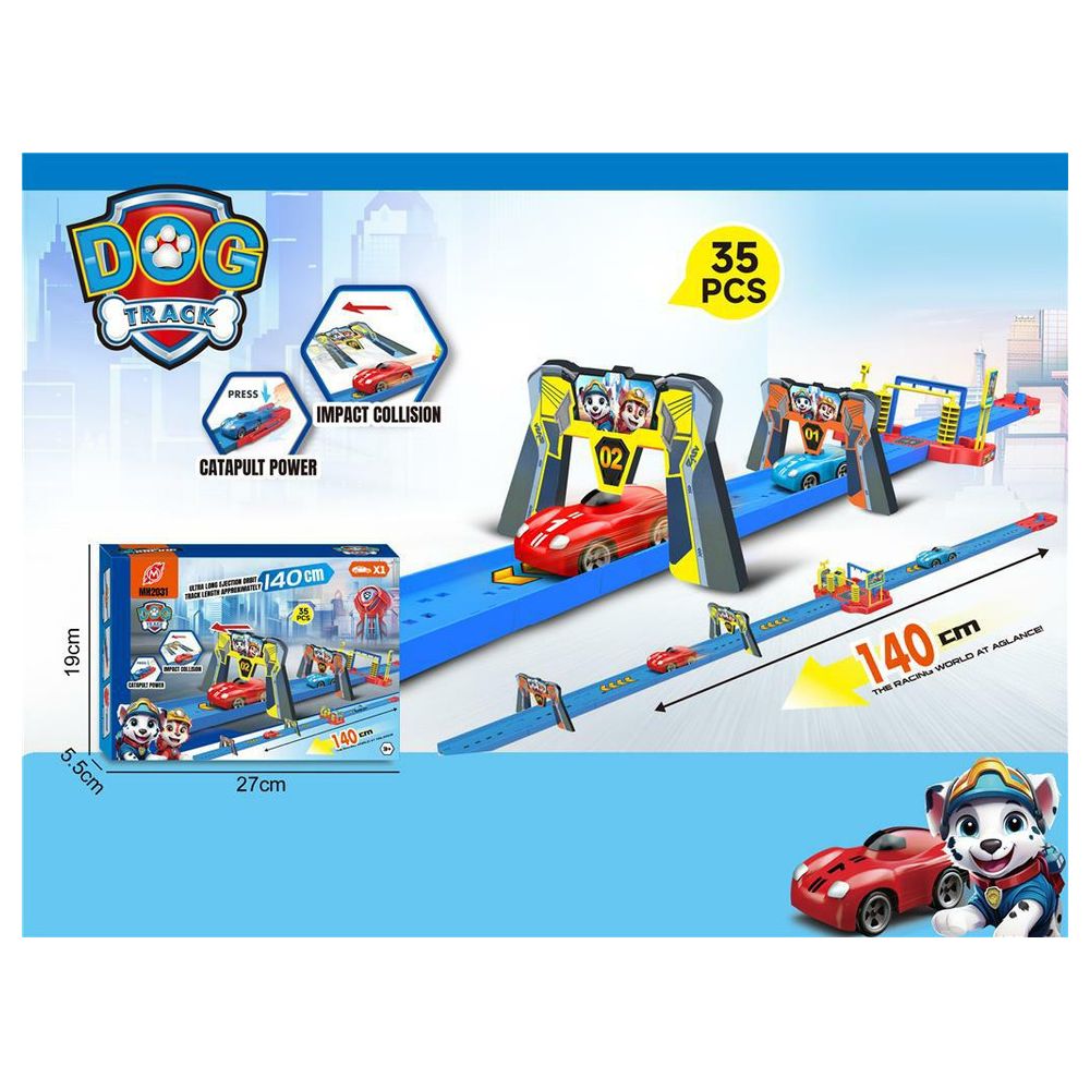 Šuniukų automobilių trasa 03733