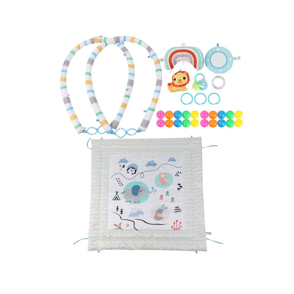 Lavinamasis kilimėlis TinyMini JL656-2A 2-in-1 Pramogos kalnuose