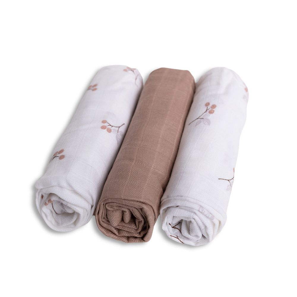 Bambukiniai vystyklai BabyMatex 70x80 cm, 3 vnt