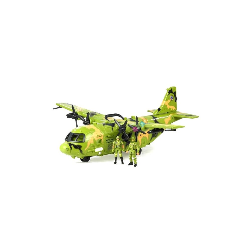 Ogromny Samolot Wojskowy Militarny Figurki 64 cm