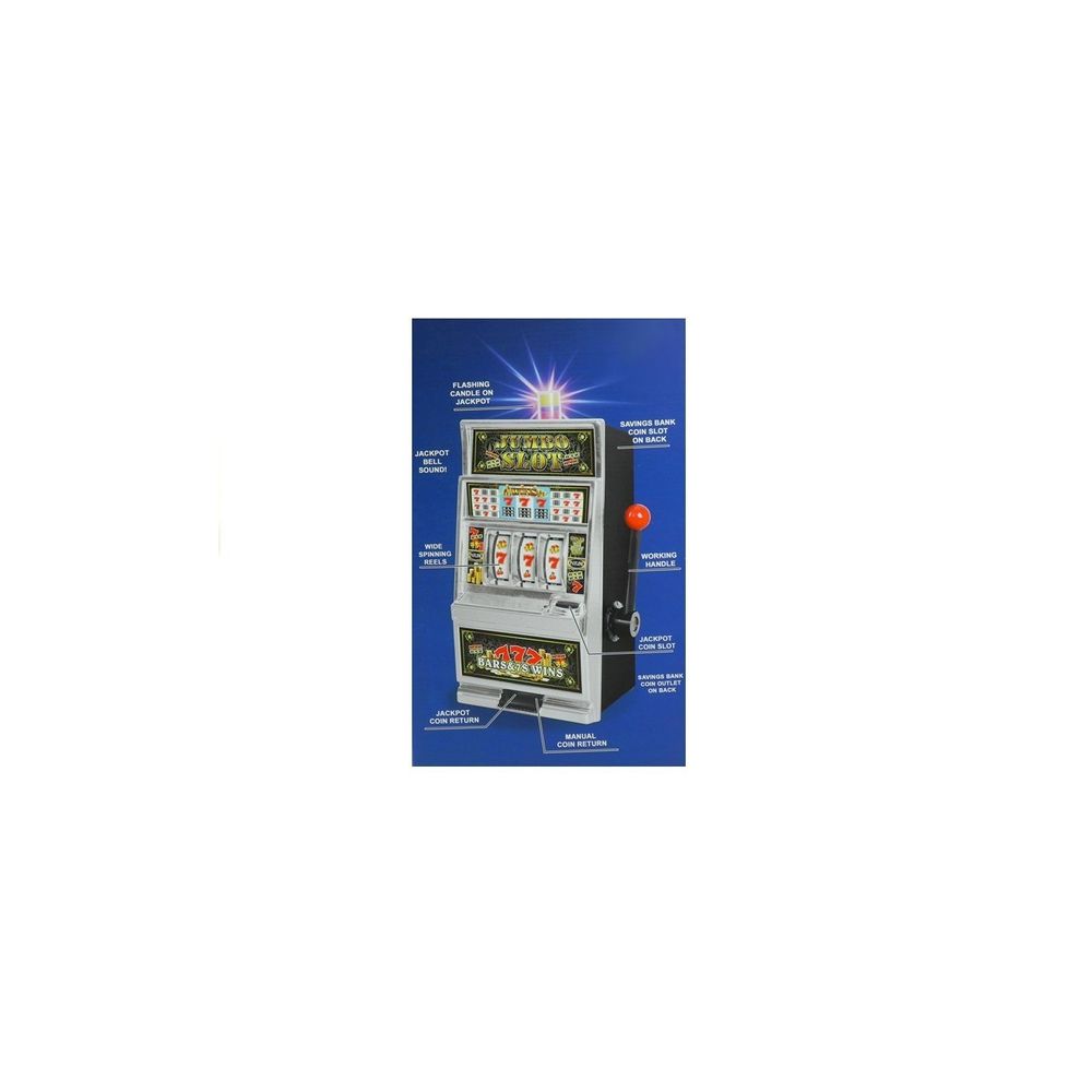 Automat do Gry Slot Kasyno Skarbonka Duża Dźwięki
