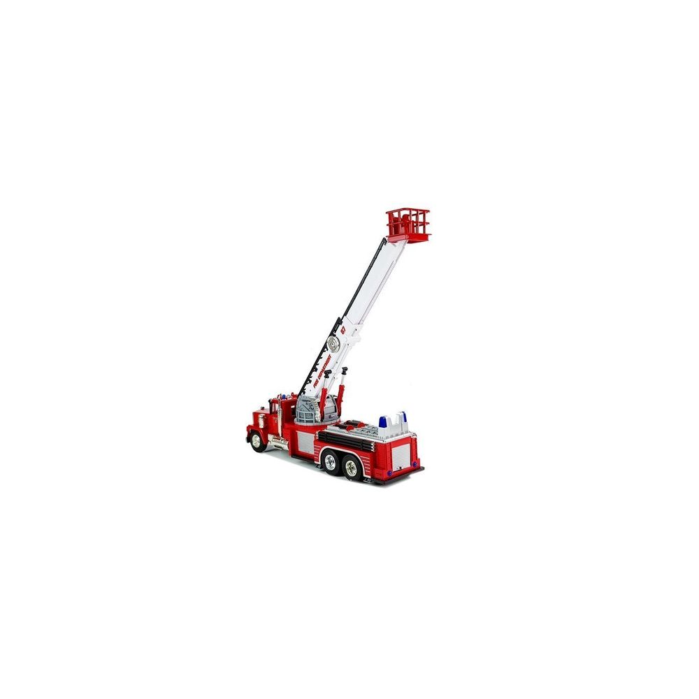 Wóz Strażacki 60cm Wysuwana Obrotowa Drabina R/C Dźwięk Syrena Światła