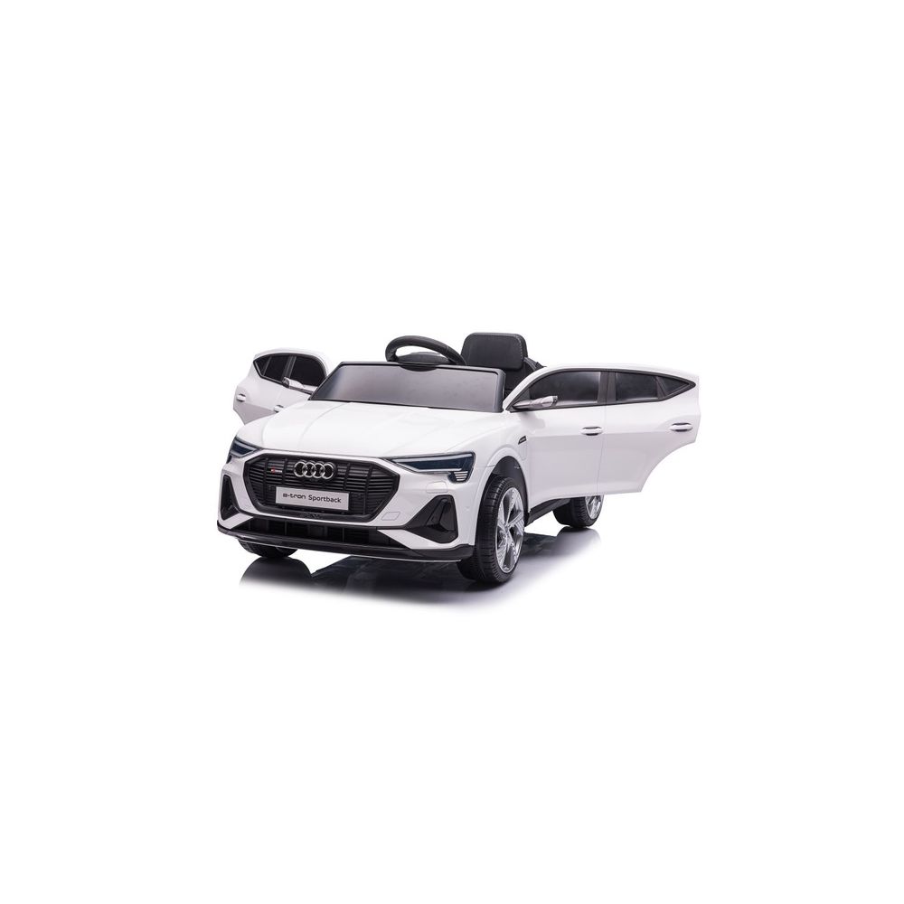 Auto Na Akumulator Audi E- Tron Białe QLS-6688 Światła LED MP3