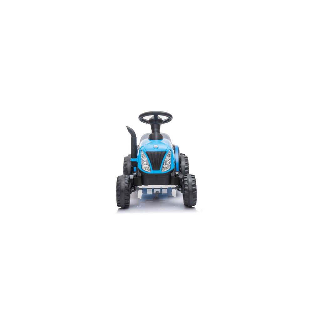 Traktor Na Akumulator z Przyczepą A009 Niebieski