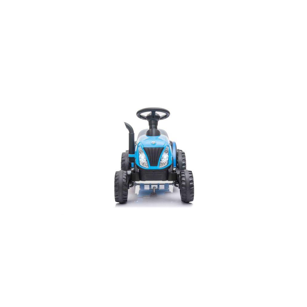 Traktor Na Akumulator z Przyczepą A009 Niebieski