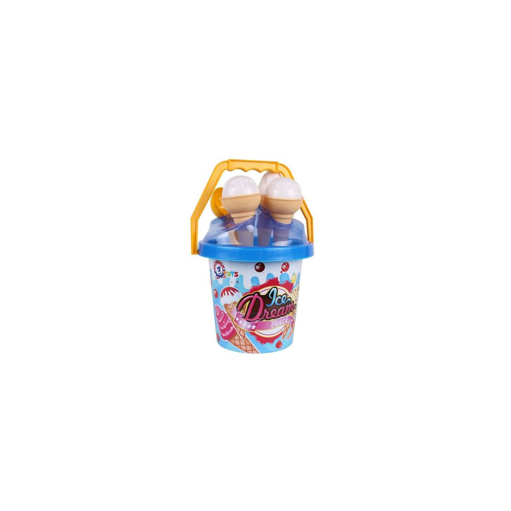 Zestaw Do Piasku Lody Wiaderko Niebieskie 5743