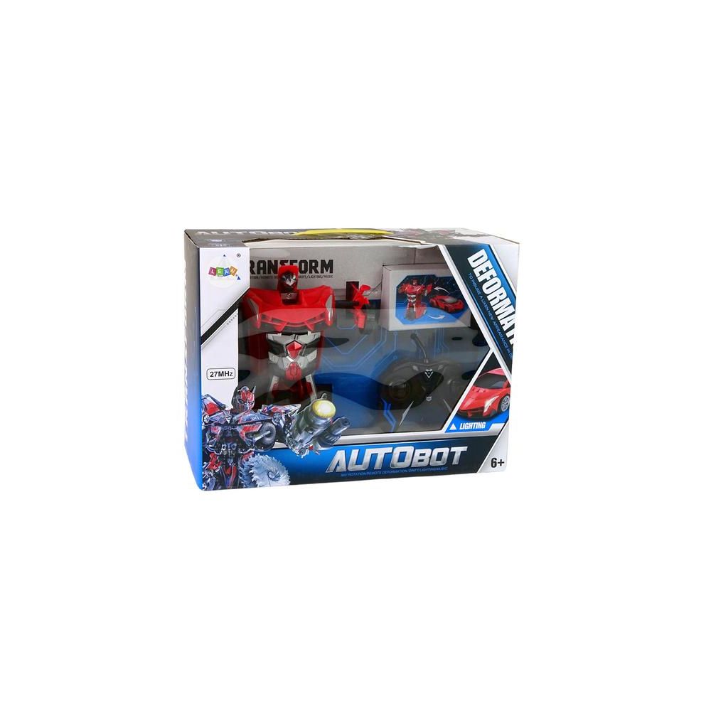 Auto Robot 2w1 Pilot R/C Zdalnie sterowane Czerwony