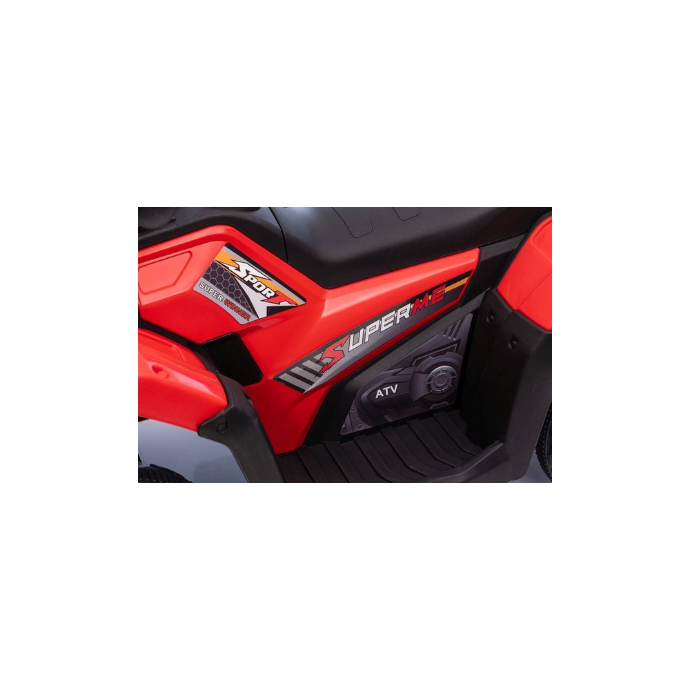 Quad Na Akumulator JC915 Czerwony