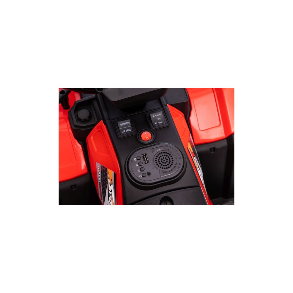 Quad Na Akumulator JC915 Czerwony