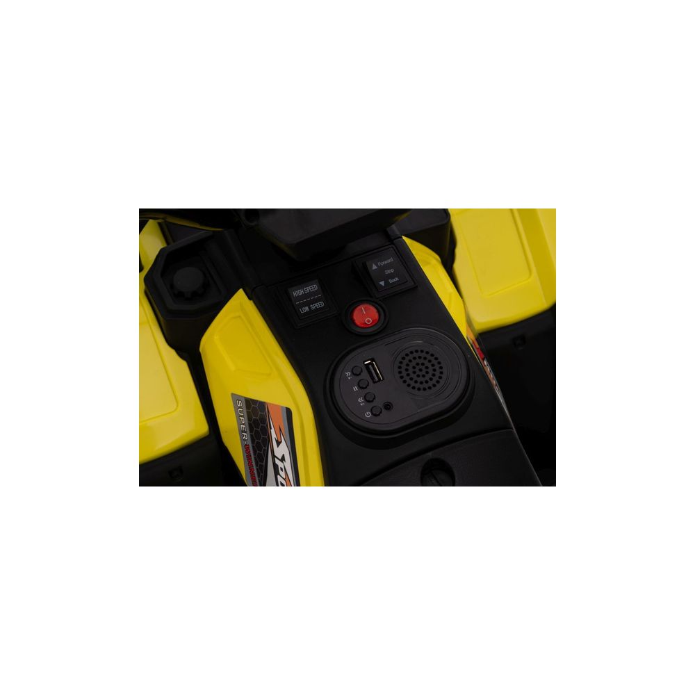 Quad Na Akumulator JC915 Żółty