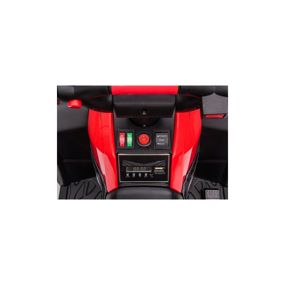 Quad Na Akumulator HL568 Czerwony