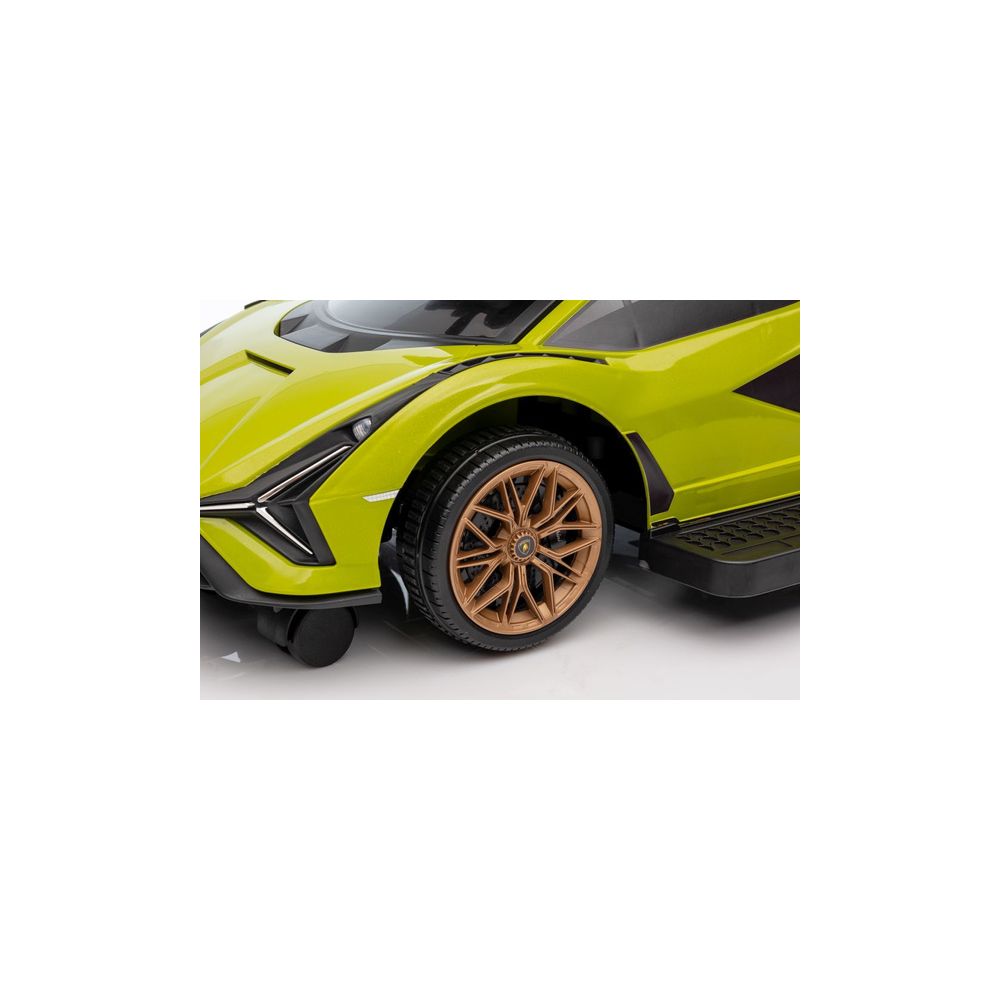 Jeździk z Pchaczem Lamborghini QLS-996T Zielony