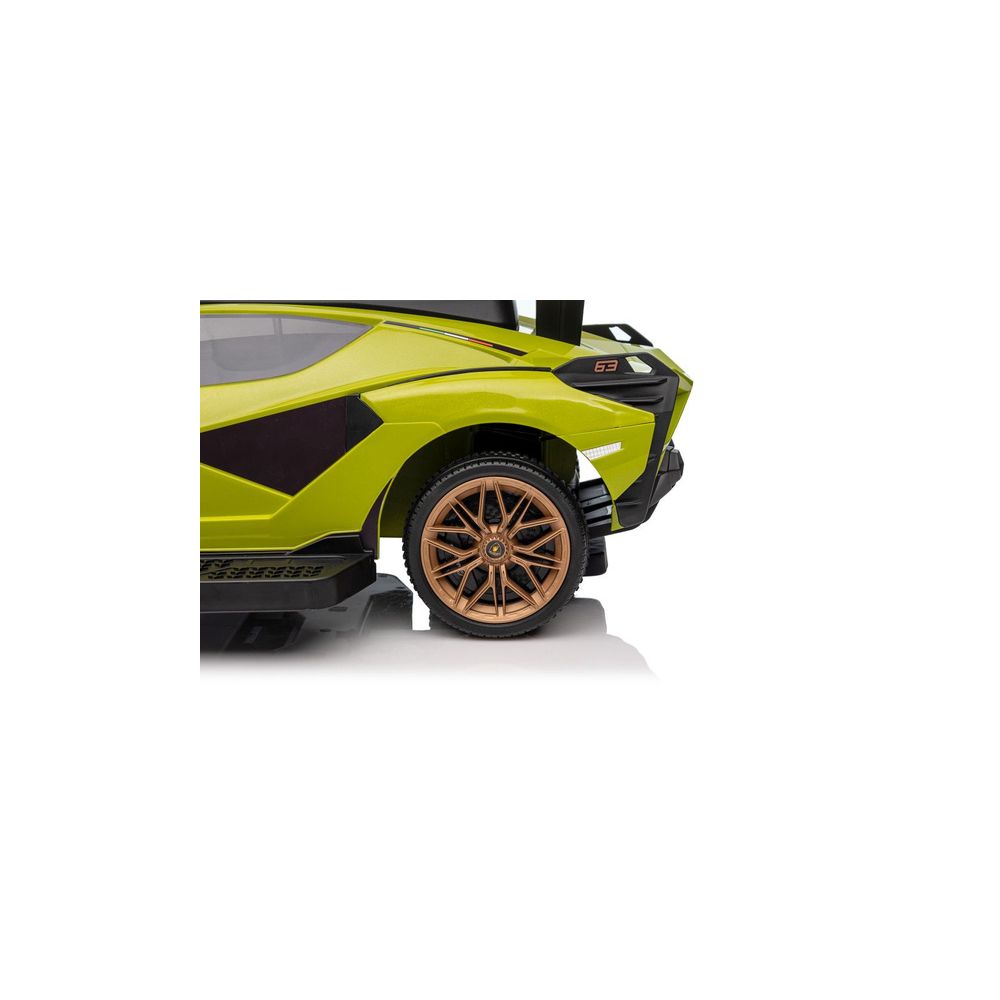 Jeździk z Pchaczem Lamborghini QLS-996T Zielony