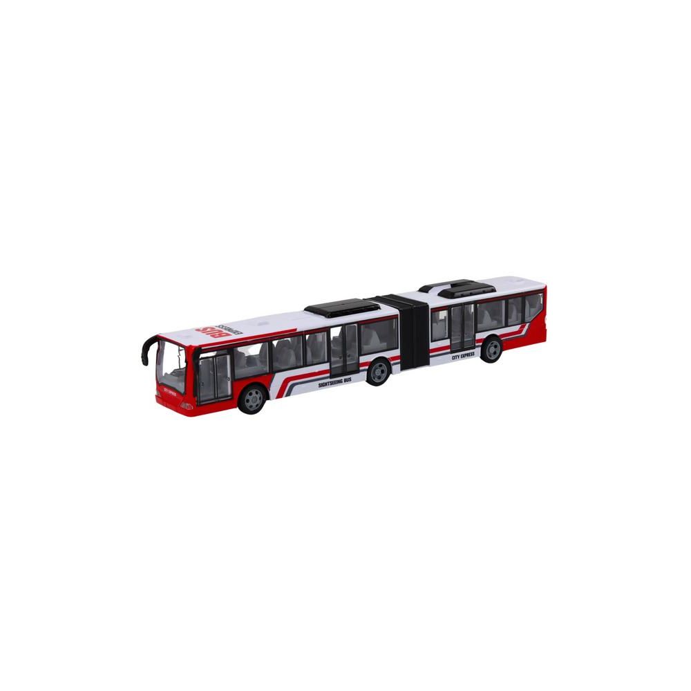 Autobus Miejski Zdalnie Sterowany RC Czerwono-Biały