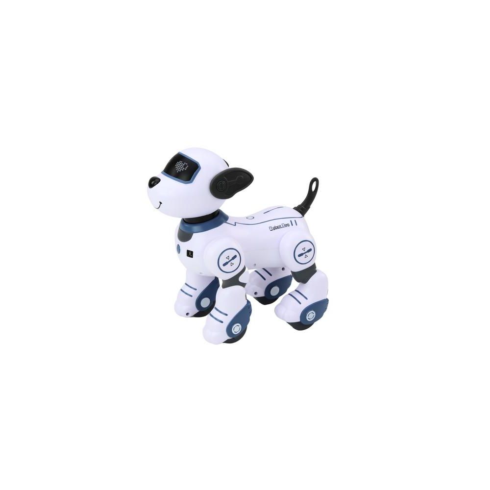 Robot Pies Interaktywny Zdalnie Sterowany Tańczy Wykonuje Polecenia Niebieski