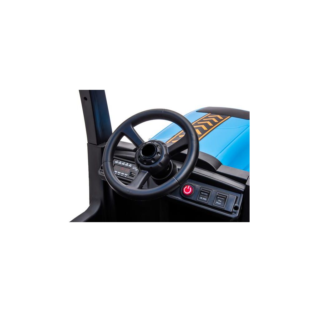 Traktor Na Akumulator A011 24V Niebieski