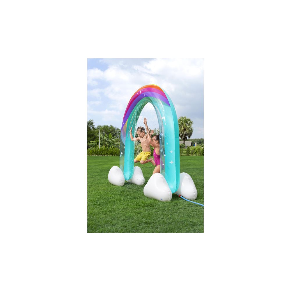 Dmuchana Kurtyna Wodna Fontanna Tęcza 221 x 71 x 19cm Bestway 52732