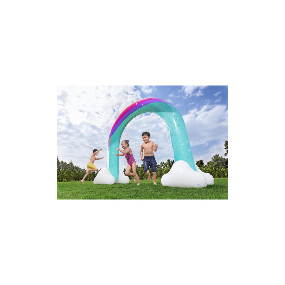 Dmuchana Kurtyna Wodna Fontanna Tęcza 221 x 71 x 19cm Bestway 52732