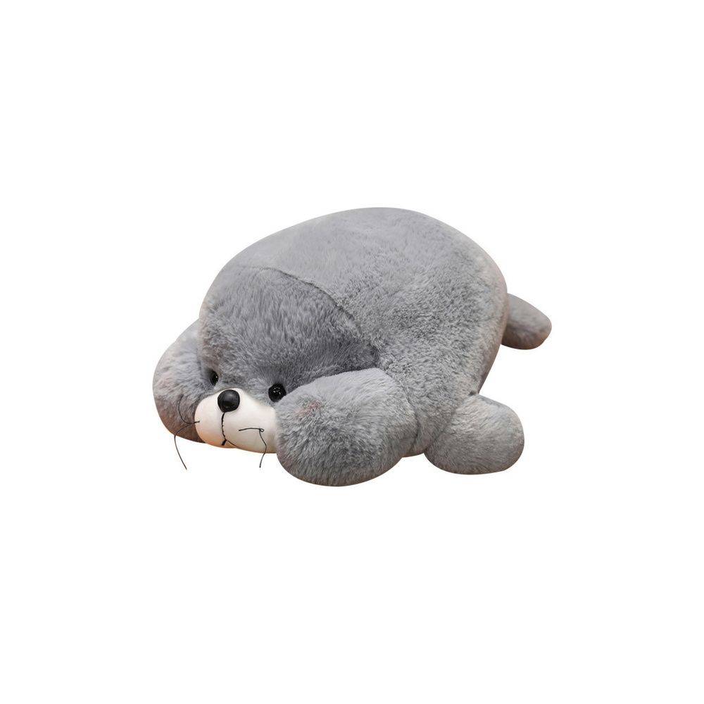 Pluszowa Maskotka Przytulanka Duża Foka Szara 29cm