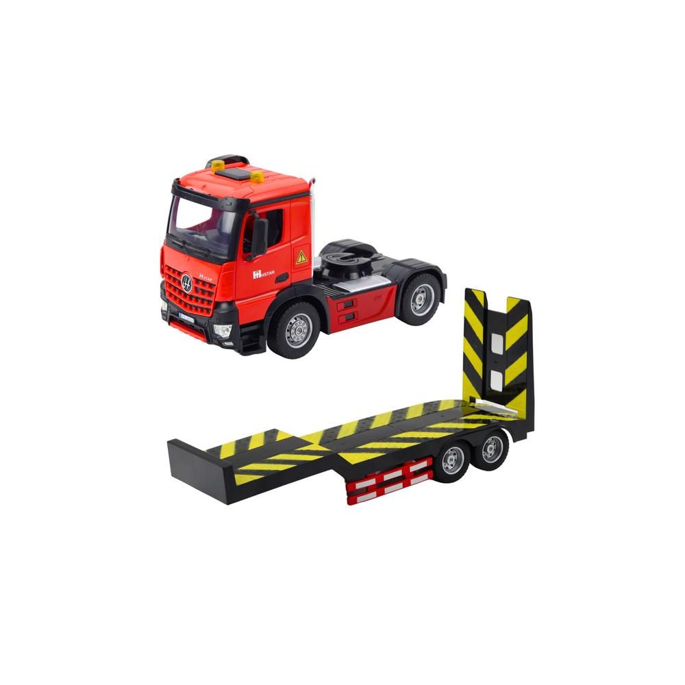 Zestaw Laweta Zdalnie Sterowana RC Auto Sportowe Osobowe Czerwone 1:16