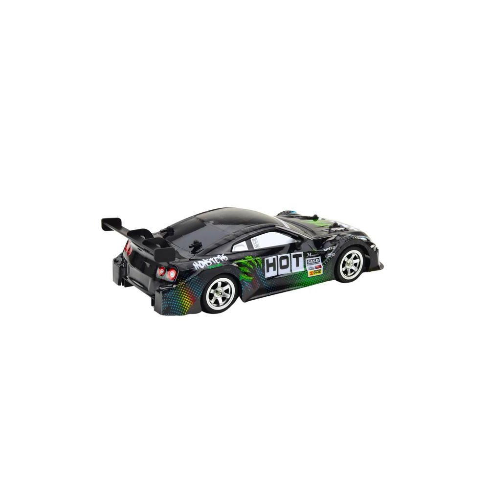 Samochód Wyścigowy Auto Do Driftu RC Czarno Zielone 30km/h 1:16