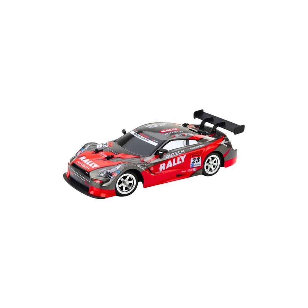 Samochód Wyścigowy Auto Do Driftu RC Czerwono Czarny 30km/h 1:16