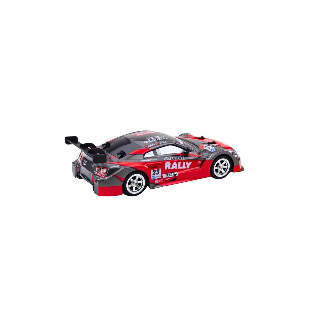 Samochód Wyścigowy Auto Do Driftu RC Czerwono Czarny 30km/h 1:16