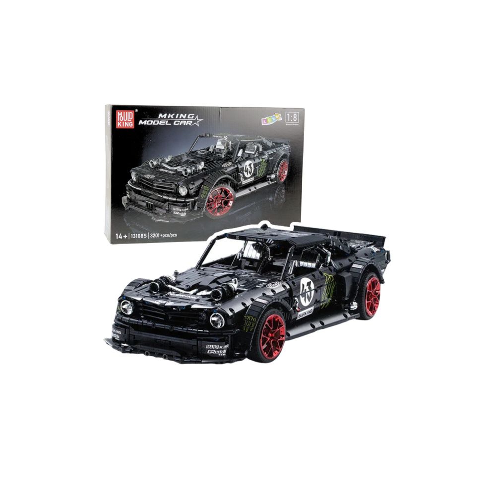 Klocki Konstrukcyjne Samochód Sportowy Mustang Hoonicorn V2 3201 el.