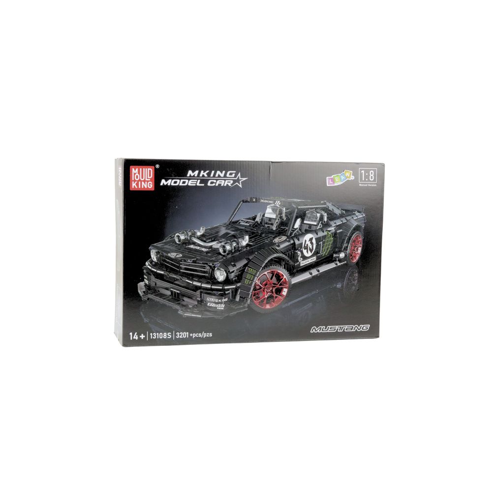 Klocki Konstrukcyjne Samochód Sportowy Mustang Hoonicorn V2 3201 el.