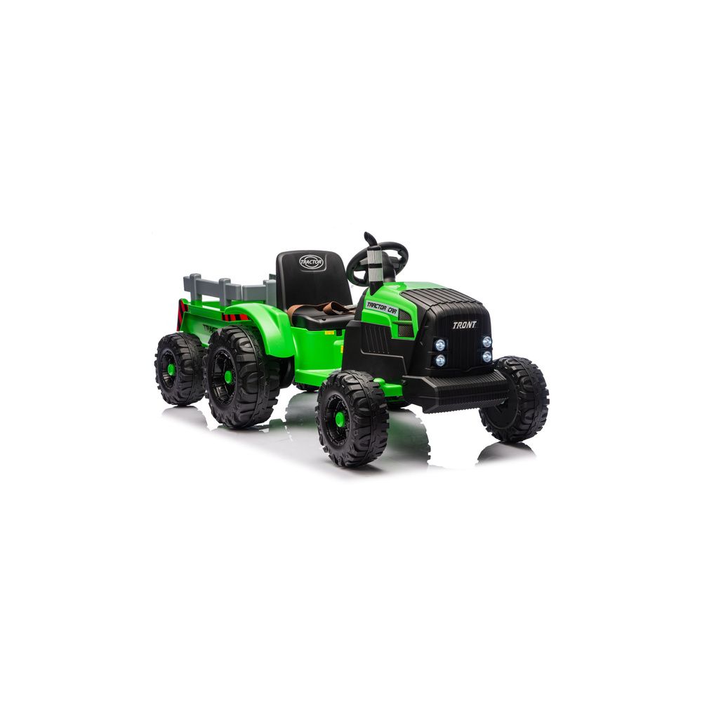 Traktor Na Akumulator CH9959B Z Przyczepą Jasno Zielony 24V
