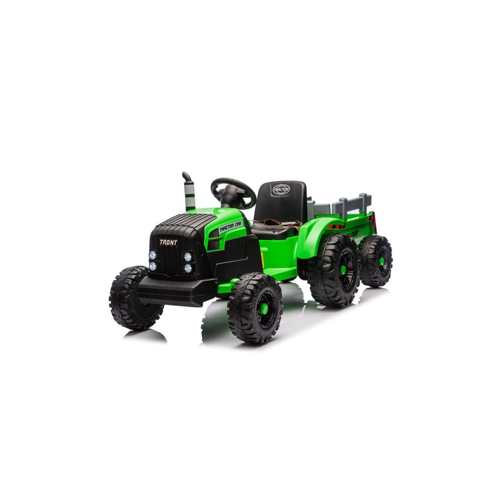 Traktor Na Akumulator CH9959B Z Przyczepą Jasno Zielony 24V