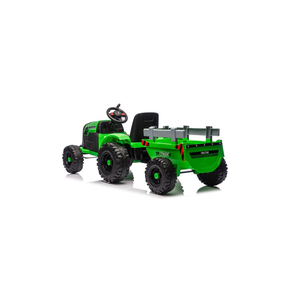 Traktor Na Akumulator CH9959B Z Przyczepą Jasno Zielony 24V
