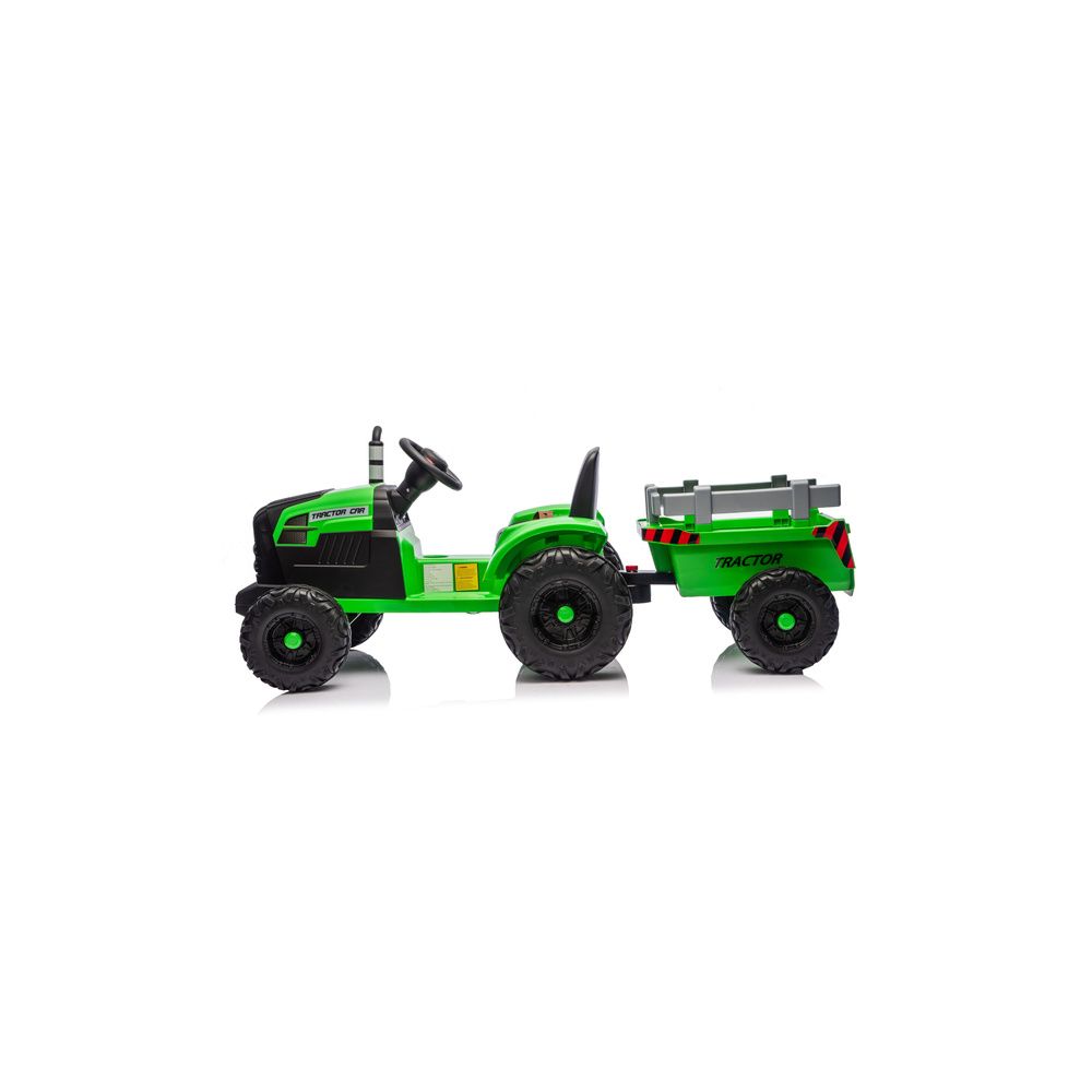Traktor Na Akumulator CH9959B Z Przyczepą Jasno Zielony 24V