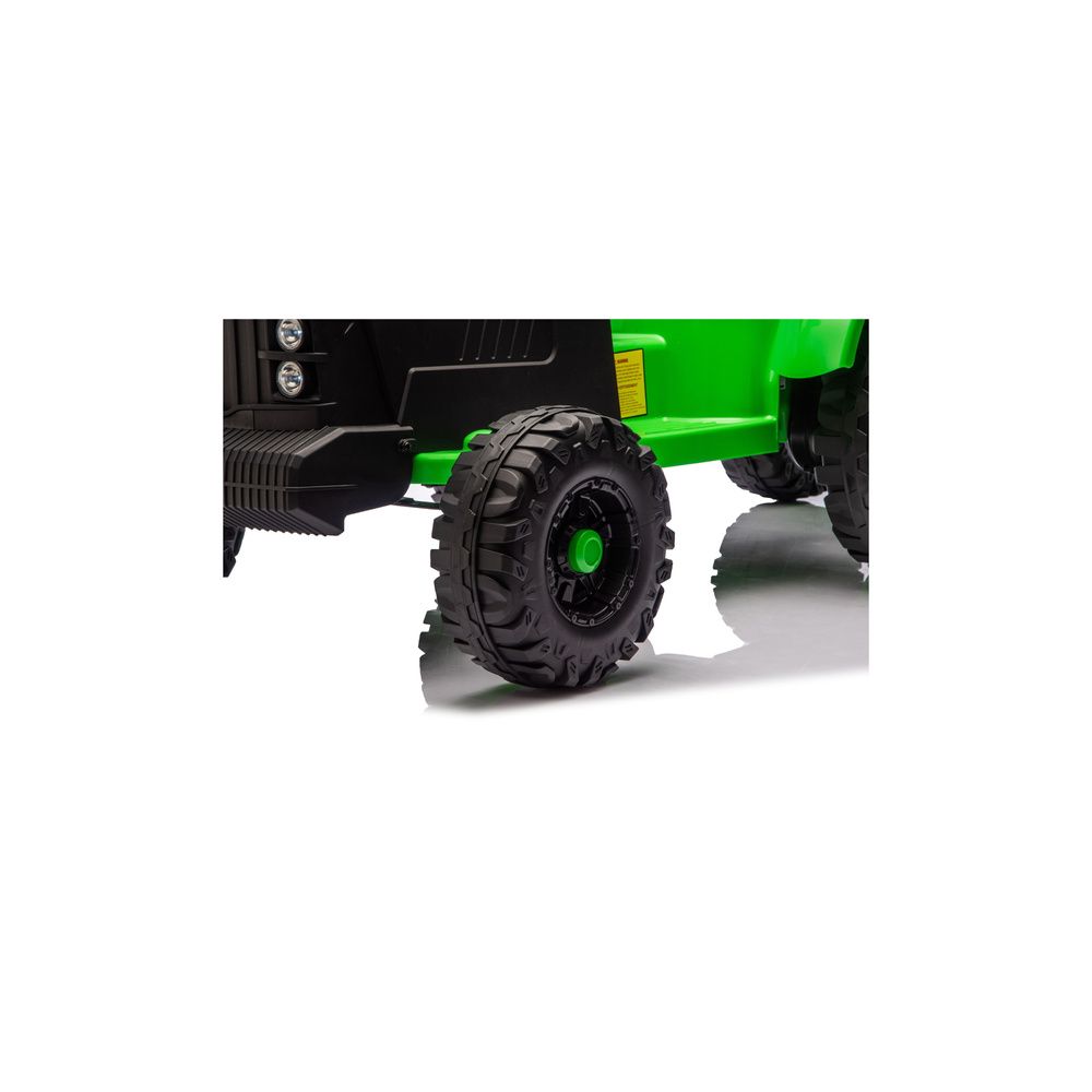 Traktor Na Akumulator CH9959B Z Przyczepą Jasno Zielony 24V