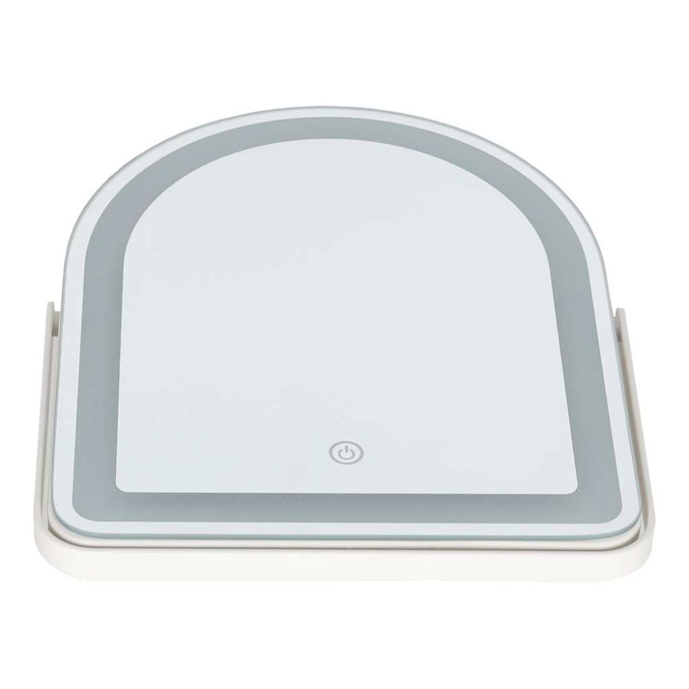 Kosmetinis LED veidrodis su jutikliniu valdymu 31x26,5 cm, baltas