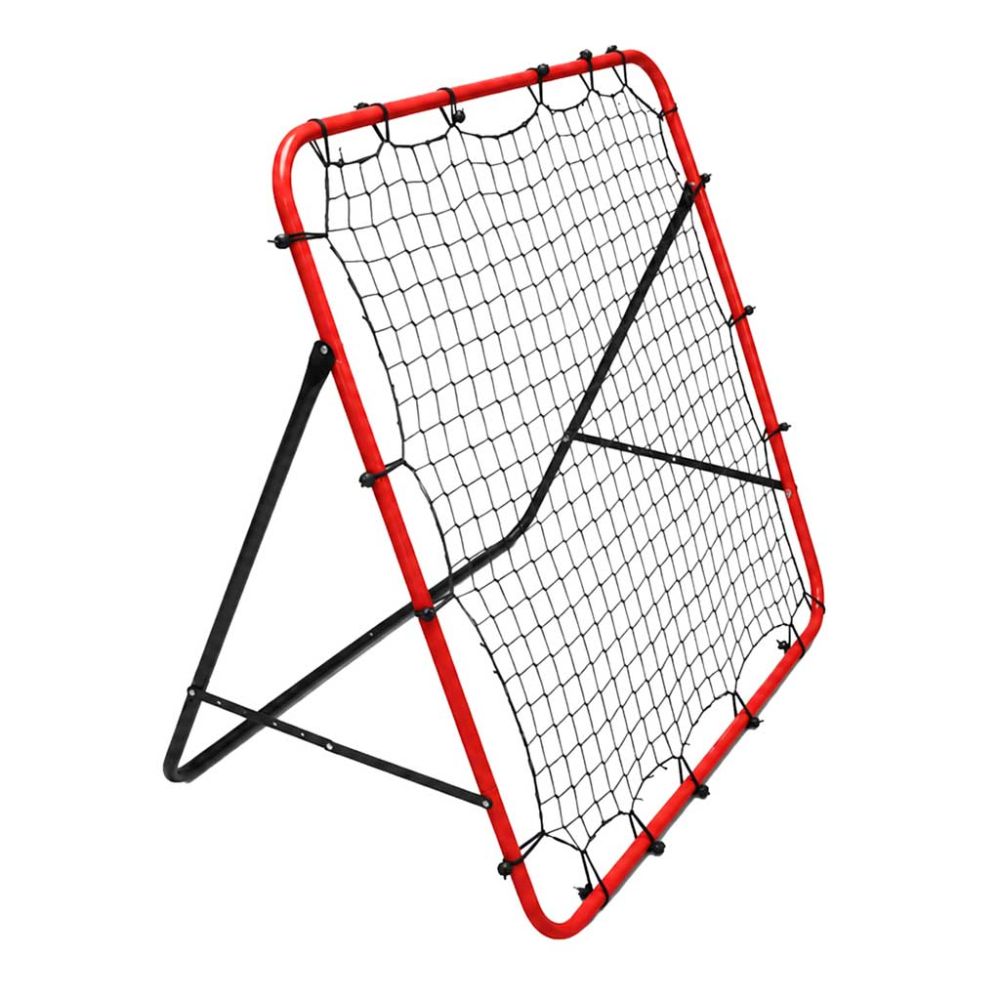Vaikiški futbolo vartai su tinklu atšokimui 125x125 cm