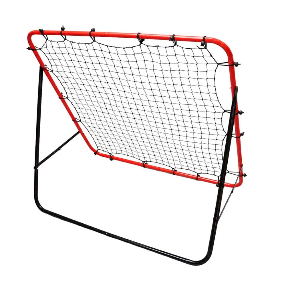 Vaikiški futbolo vartai su tinklu atšokimui 125x125 cm