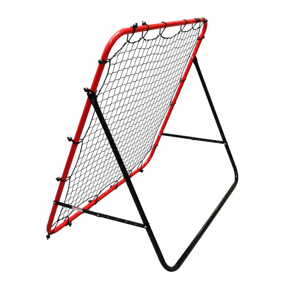 Vaikiški futbolo vartai su tinklu atšokimui 125x125 cm