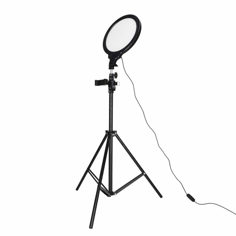Apvalus LED šviestuvas, 3 šviesių spalvų skydelis nuo 2600 iki 6000 K