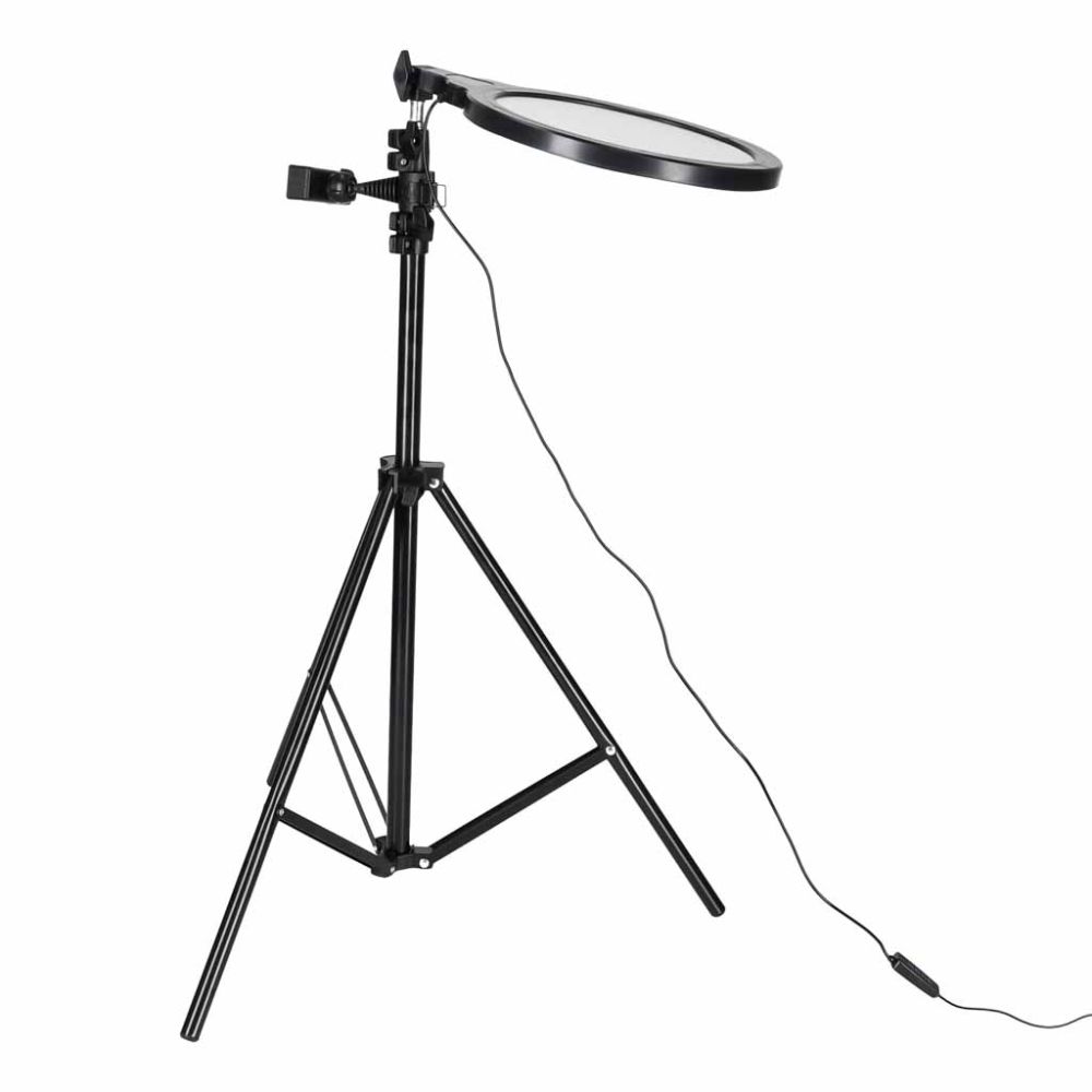 Apvalus LED šviestuvas, 3 šviesių spalvų skydelis nuo 2600 iki 6000 K