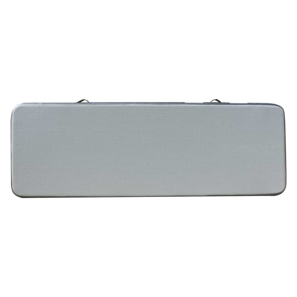 Gimnastikos kilimėlis Air Track su elektrine pompa 300x100x10cm, pilkas su juodais elementais